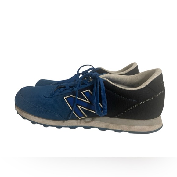 New Balance 501 Textile Blue Black Mens Size 11.5 - Picture 1 of 15